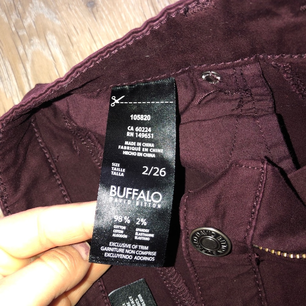 Buffalo David Bitton purple jeans - Picture 3 of 4